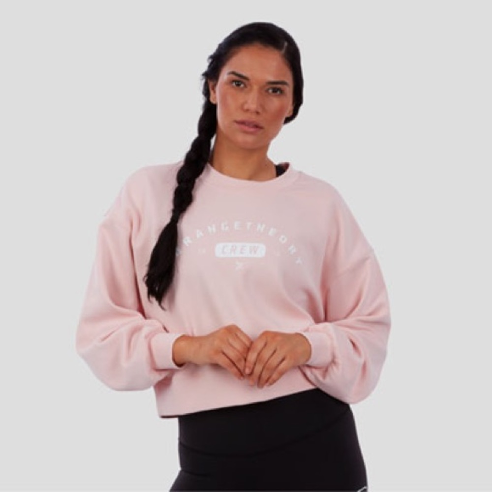 OTF X Lululemon Perfectly Oversized Cropped Crewneck